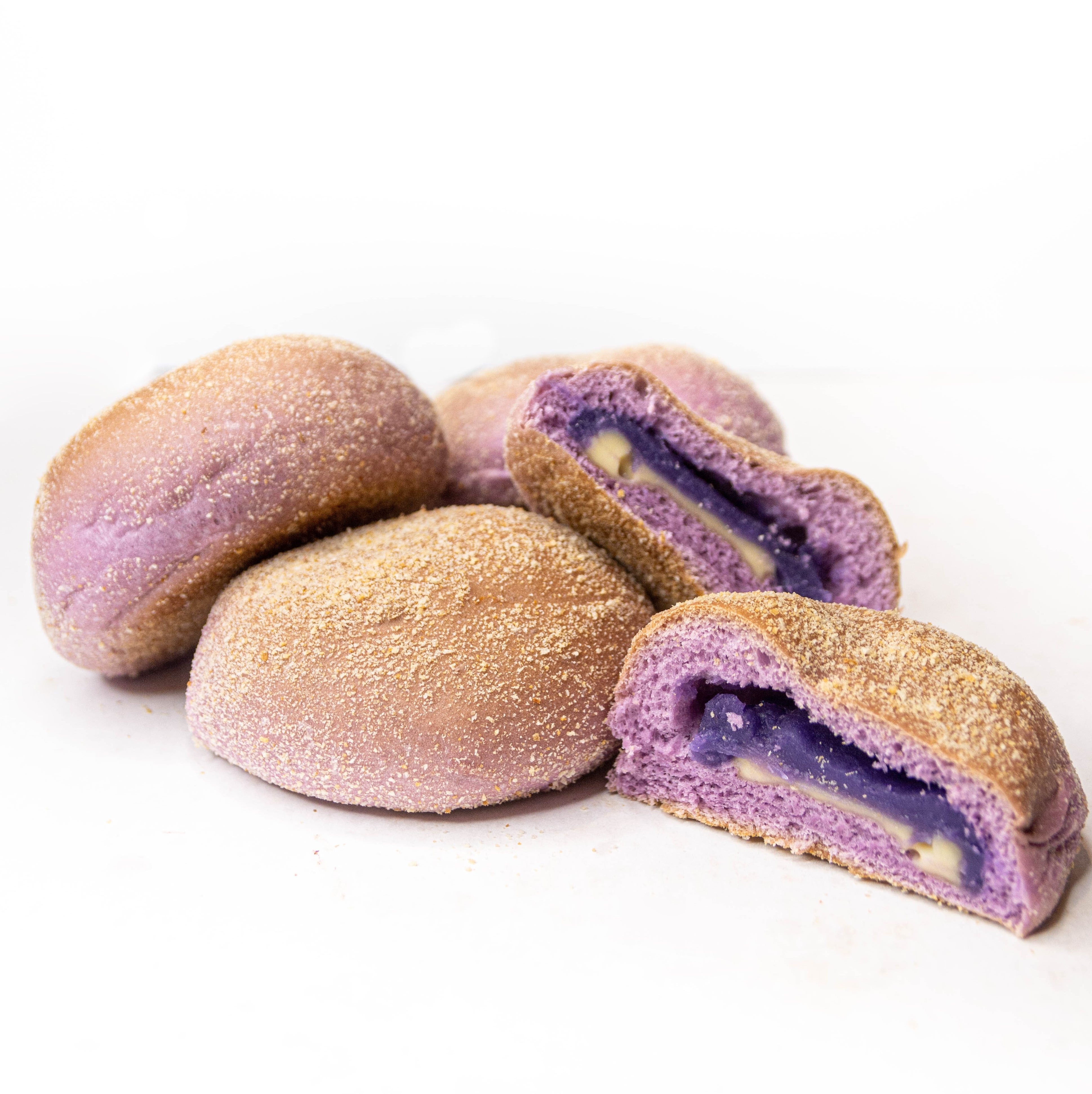 Ube Cheese Pandesal Azucar Pastries